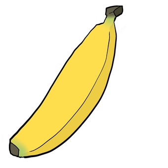 バナナ バナナ,banana,果物,食べ物,果実のイラスト素材