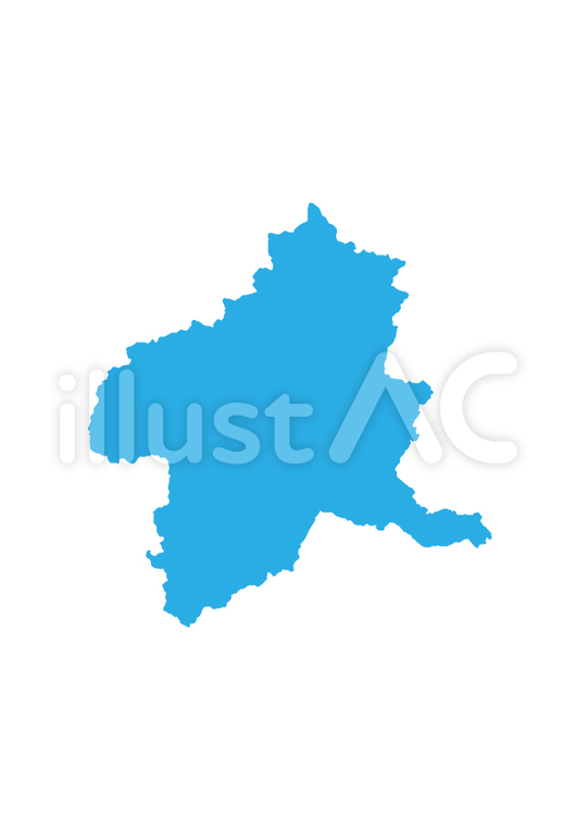 群馬県　地図 地図,地図アイコン,群馬県のイラスト素材