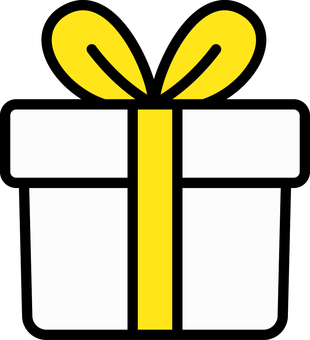 白のプレゼント箱です。 白のプレゼント箱です。 プレゼント,クリスマス,リボン,箱,シンプル,ギフト,ラッピング,贈り物,包装,装飾のイラスト素材