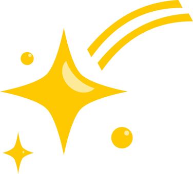 キラキラ星⑧ 煌めき,複数,デジタル,ai,jpg,png,フラットイラスト,無料,主線なし,商用利用可のイラスト素材