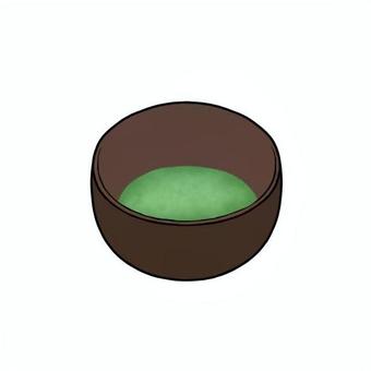 Illustration, matcha, japanese tea, light tea, 