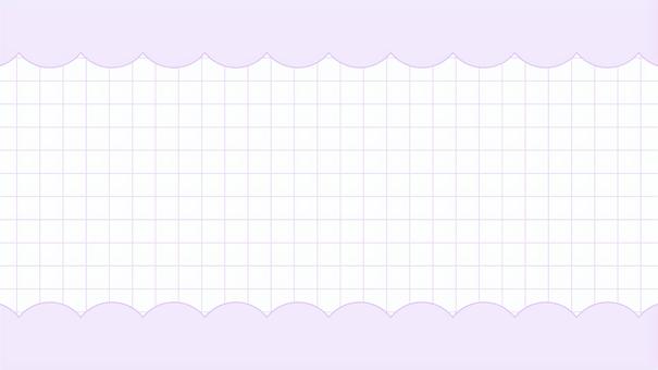 可愛いチェック柄フレーム パステル紫 背景,フレーム,紫,かわいい,ふんわり,パステル,シンプル,やさしい,淡い,ナチュラルのイラスト素材