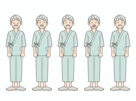 Illustration, wong tuwa, umur tuwa, patient, 