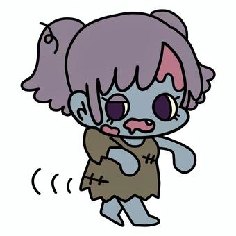 うろうろゾンビちゃん