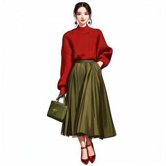 女性 1