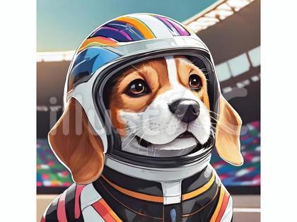 ビーグルのオートレーサー2