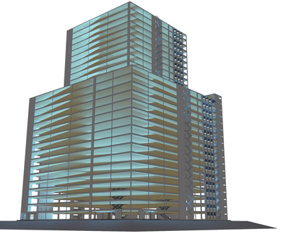 高層ビル ビル,高層ビル,高層,タワー,摩天楼,雑居ビル,商業ビル,オフィスビル,階層,階のイラスト素材