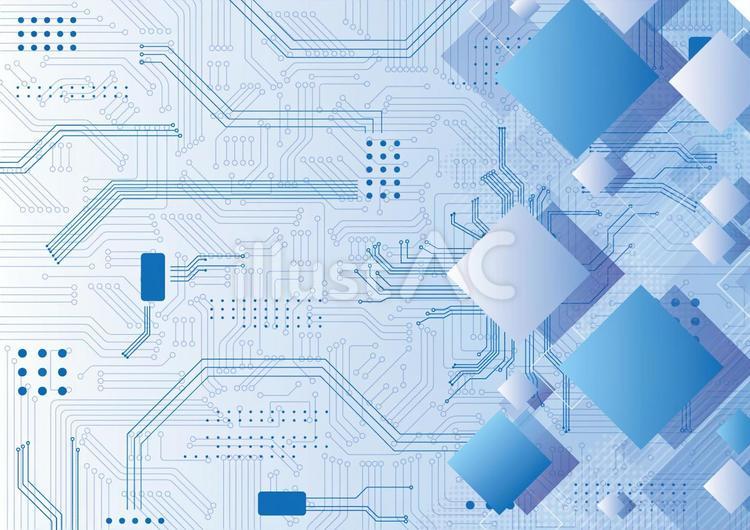 信頼性のあるビジネスとテクノロジー ビジネス,テクノロジー,電子回路のイラスト素材