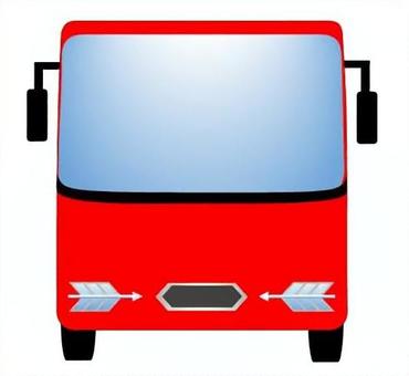 バス89 バス89 バス,観光バス,大型バス,正面,ビジネス,ユニーク,オリジナル,イラスト,車,乗り物のイラスト素材