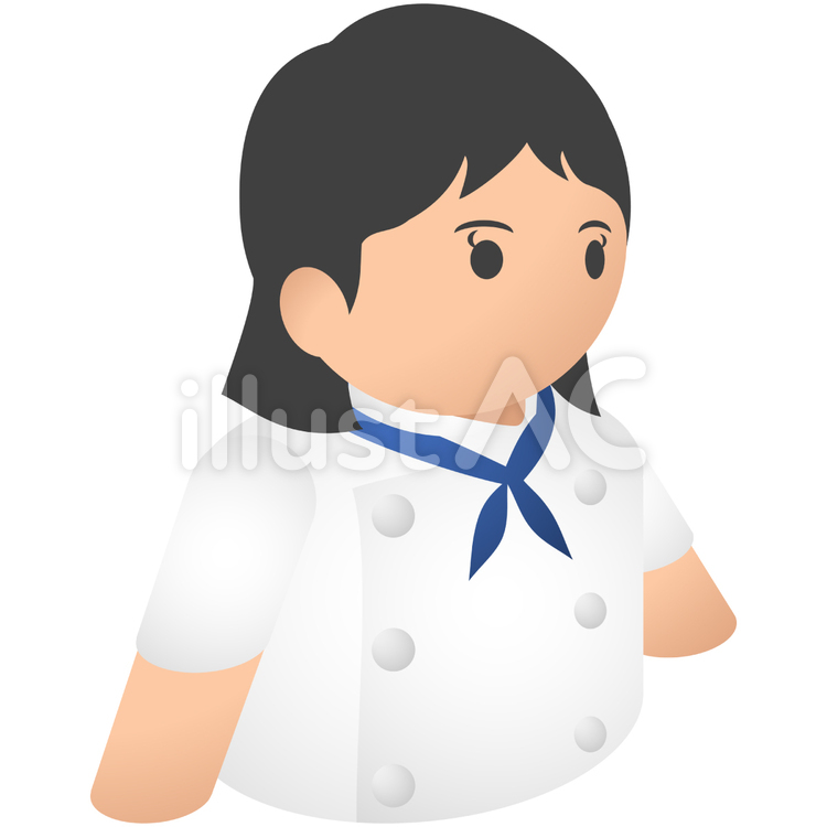 シェフ コック,料理人,料理のイラスト素材