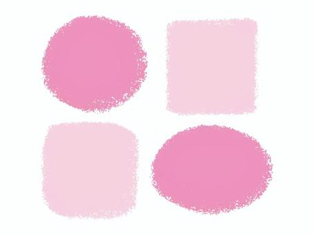 Illustration, frame, color frame, pastel, 