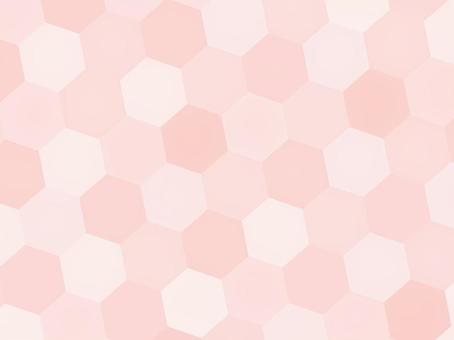 ピンク色の幾何学模様1114