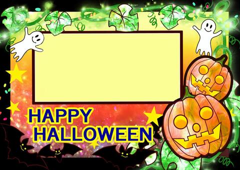 Happy Halloween! Happy Halloween! ハロウィン,かぼちゃ,こうもりのイラスト素材