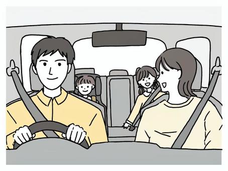 Drive with family, JPG and PNG Drive with family, family, car, drive, JPG and PNG