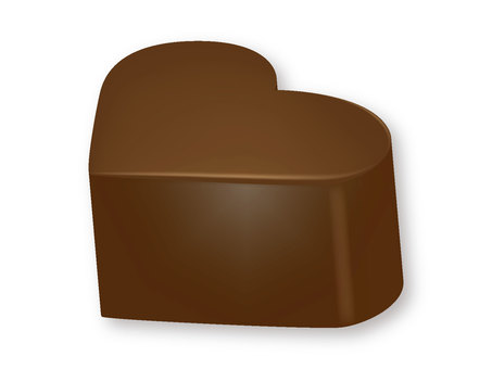 Chocolate Heart 4, chocolate, valentine, sweets, JPG, PNG and AI