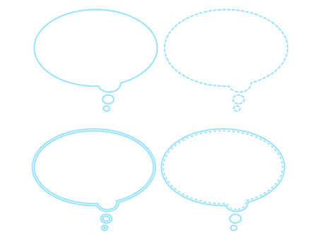 Illustration, speech balloon, imagine, serif, 
