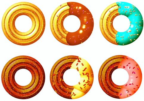 Donuts 2, JPG and PNG Donuts 2, donuts, sweets, confectionery, JPG and PNG