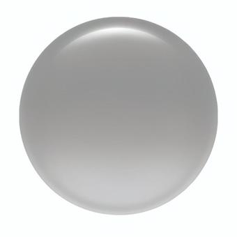 グレーの丸ボタンのイラスト 丸,球体,メタリック,グレー,シルバー,スチール,金属,ステンレス,アイコン,光沢のイラスト素材