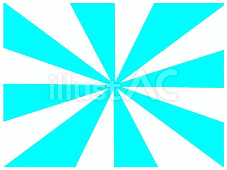 集中線　水色 集中線,水色,pop調のイラスト素材