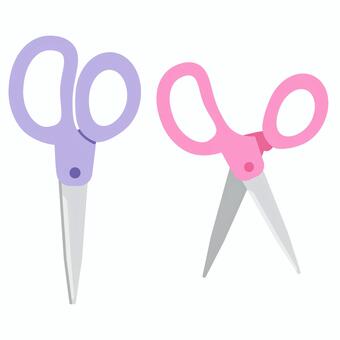 はさみ（線なし） はさみ,文房具,線なし,シンプル,カット,道具,イラスト,素材のイラスト素材