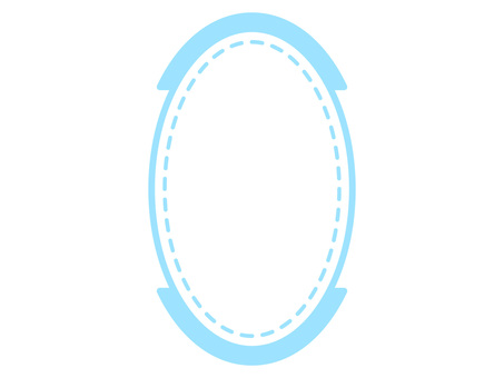 Light blue oval frame, JPG and PNG Light blue oval frame, ellipse, label, vertical, JPG and PNG