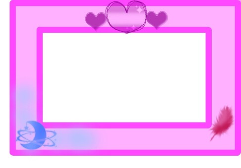 Cute thick frame, , JPG and PNG