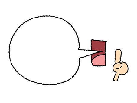 吹き出し 吹き出し 吹き出し,セリフ,空欄,記入欄,口,話す,pop調,手描き,挿絵,ワンポイントのイラスト素材