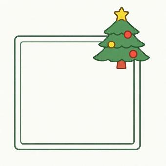 クリスマスフレーム|ツリー