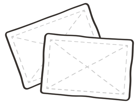 ぞうきん 雑巾,ぞうきん,掃除,掃除道具,拭く,拭き掃除,年末,大掃除,雑巾がけ,窓のイラスト素材