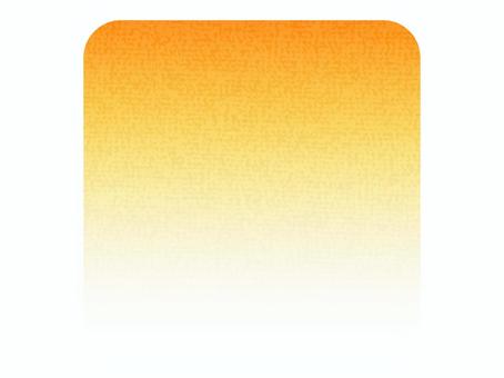 yellow gradient frame, four corners, gradation, frame, JPG and PNG