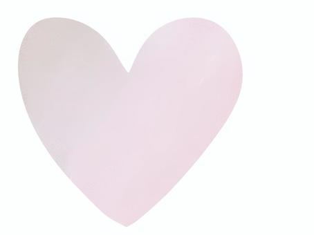 pink beige watercolor gradient heart, , JPG and PNG