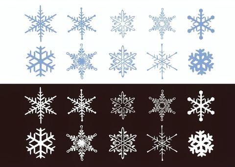 插图, 水晶, 闪光, 冬季, 