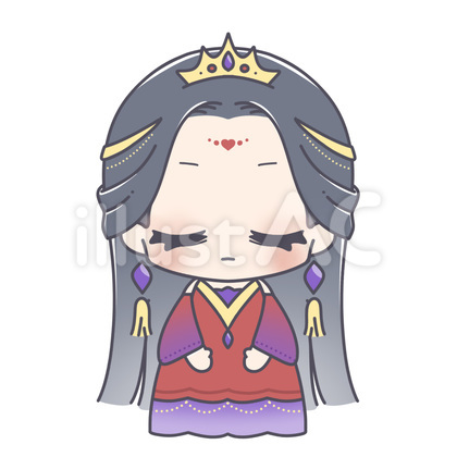 ちびキャラ_エキゾチックなお姫様2