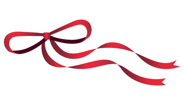 赤いリボン11 リボン,ribbon,赤,red,かわいい,デザイン素材,パーツ,プレゼント,贈り物,バレンタインデーのイラスト素材