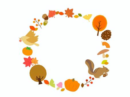 가을 No.61, JPG, PNG 및 AI 가을 No.61, 가을, 메시지 카드, 프레임, JPG, PNG 및 AI