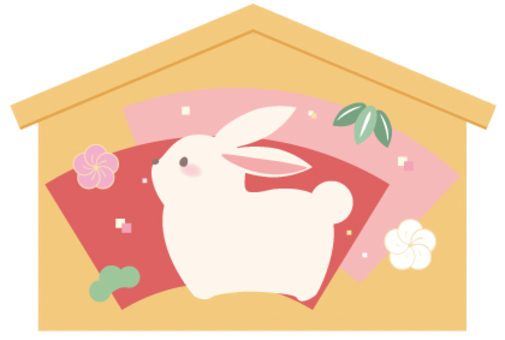 Ema of rabbit, , JPG, PNG and AI