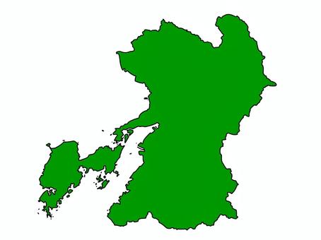 熊本県 熊本,県,九州,地方,都道府県,地図,マップ,日本,観光地,火山のイラスト素材