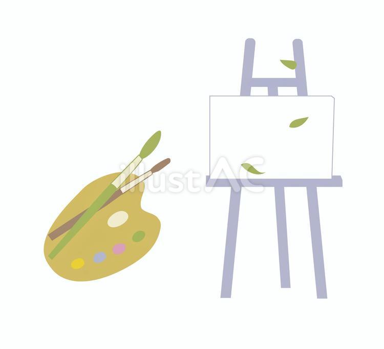 芸術の秋 芸術の秋,絵の具,絵画のイラスト素材
