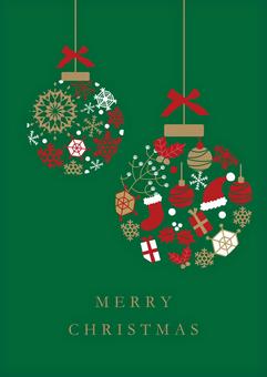 クリスマス飾り4200 クリスマス,装飾,飾りのイラスト素材