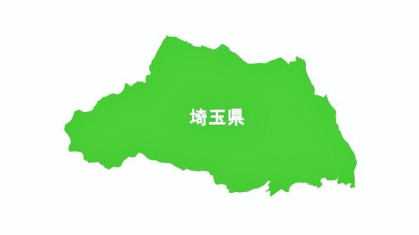 地図　埼玉　県名入り 地図,埼玉,都道府県,あしらい,挿絵,ワンポイント,社会,地理,授業,素材のイラスト素材