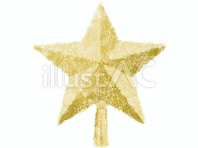 和紙  クリスマス  星 星,オーナメント,クリスマスのイラスト素材