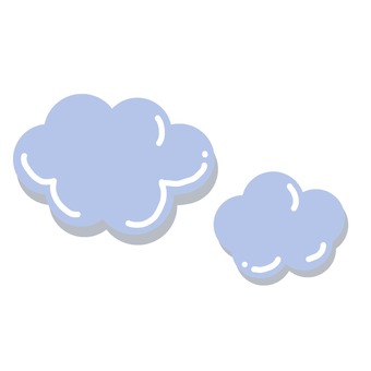 雲 天気,雲,ポップ,デフォルメ,くものイラスト素材