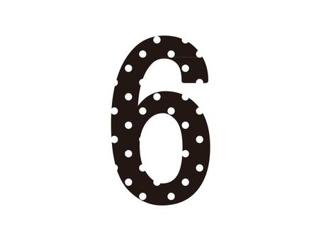 ６（ドット）