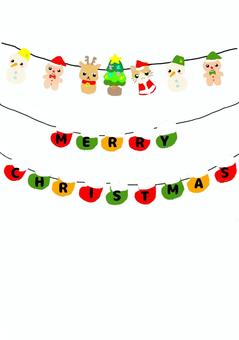 クリスマスガーランド