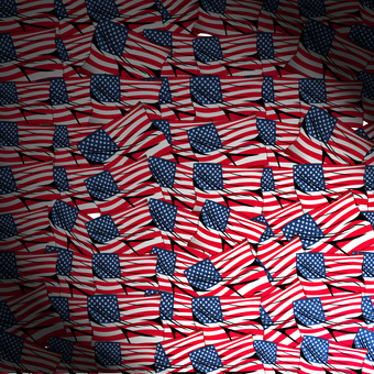 アメリカ背景　暗い アメリカ,敷き詰める,国旗,旗,沢山,ポップ,背景,暗いのイラスト素材