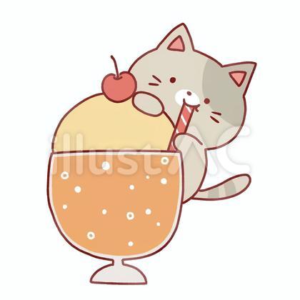 猫とクリームソーダ