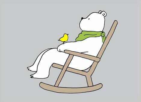 Relax, relax, rocking chair, animal, JPG