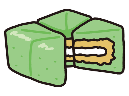 ベトナムの伝統料理バインチュン バインチュン,ベトナム,ベトナム料理,お正月,テト,旧正月,お餅,ちまき,伝統料理,行事食のイラスト素材