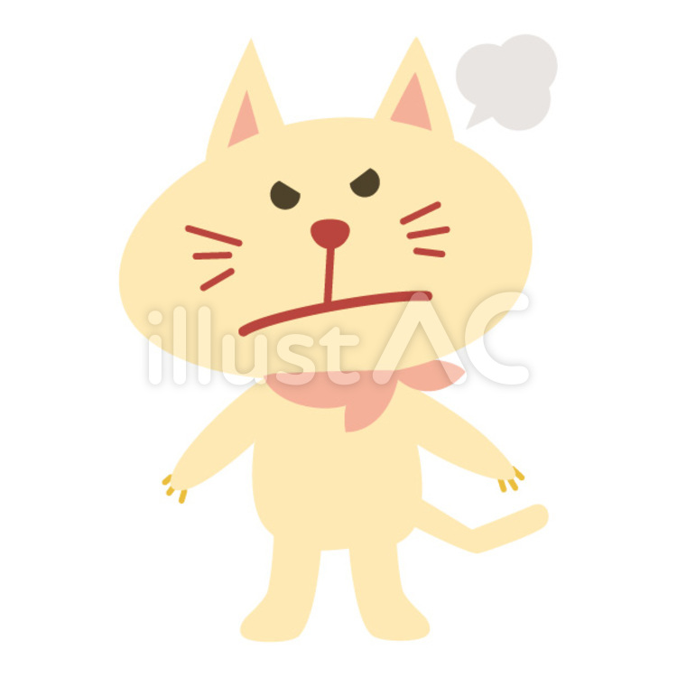 ねこ ネコ,動物,生き物のイラスト素材