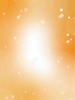 幻想的なオレンジ色の水玉模様背景 背景,水玉,泡,オレンジ,秋,夕方,水,海,グラデーション,抽象的のイラスト素材